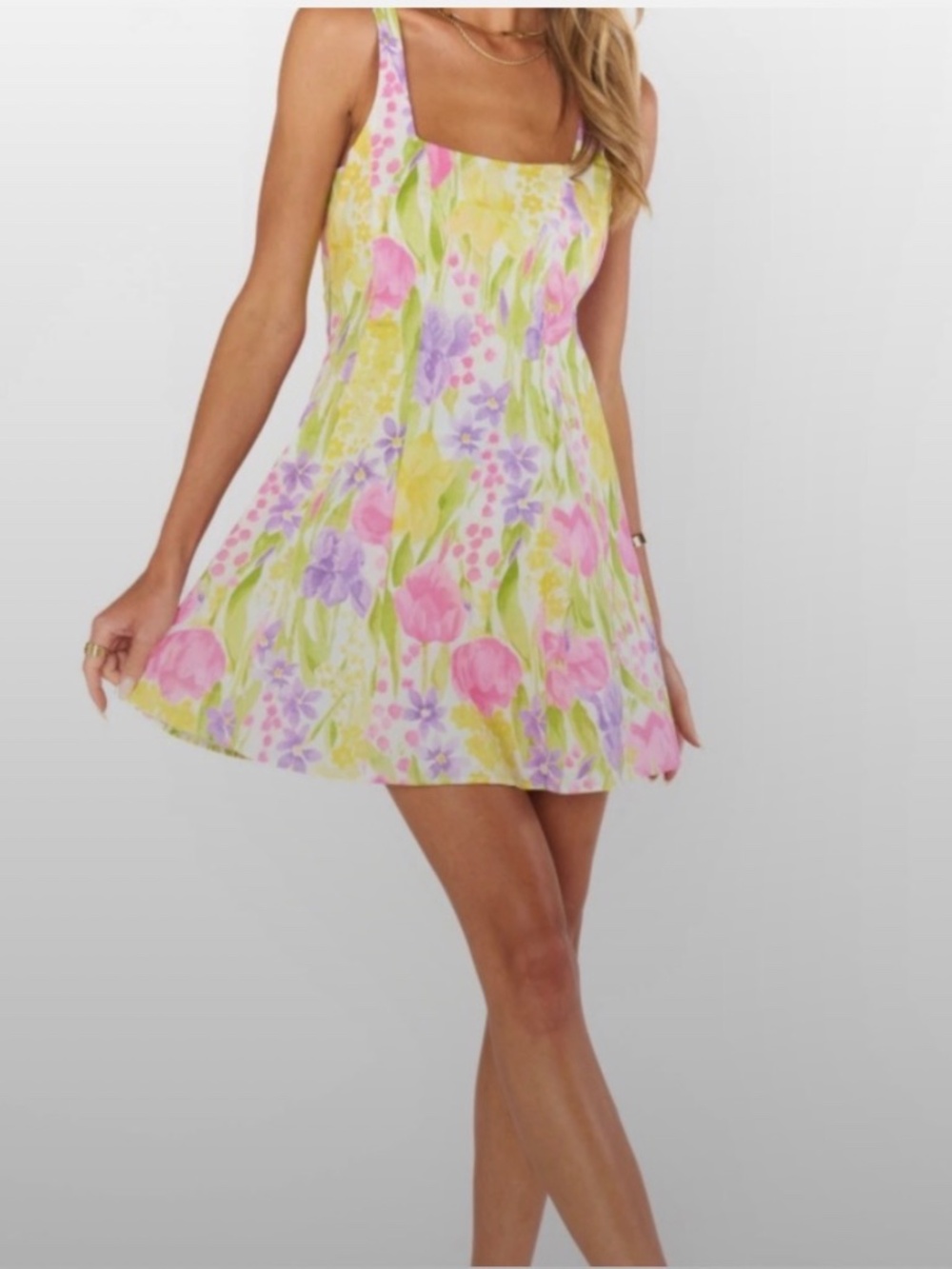 Show Me Your MuMu Floral Mini Dress